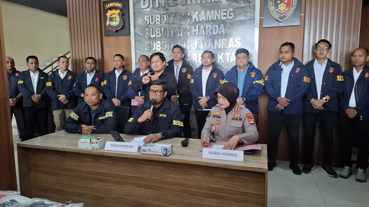 Komplotan pencuri kabel Telkom di Lampung