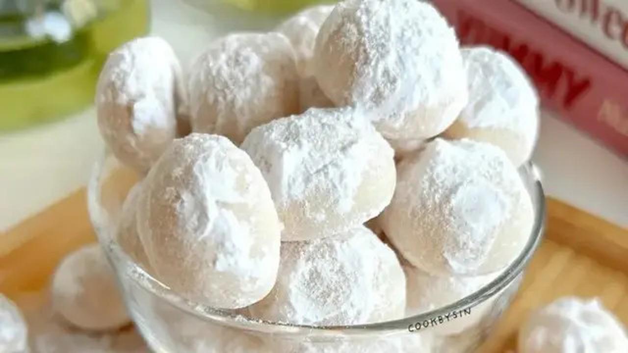 Resep Kue Putri Salju Mede Lumer, Cocok untuk Hampers Lebaran