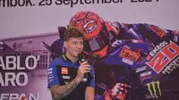 Fabio Quartararo Dapat Motivasi Tambahan dari Fans Seusai Gelar Meet &amp; Greet di Lombok dan Kelililing Kota Naik Yamaha NMAX