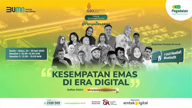 VIDEO: Webinar Generasi Pandai PT Pegadaian Area Bogor