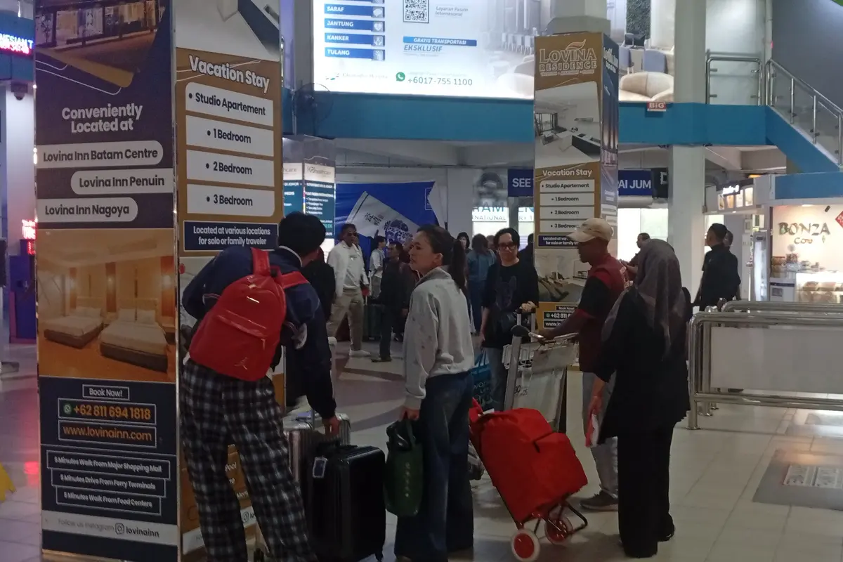 Kunjungan wisatawan asal Singapura ke Kota Batam. Liputan6.com/Ajang Nurdin)
