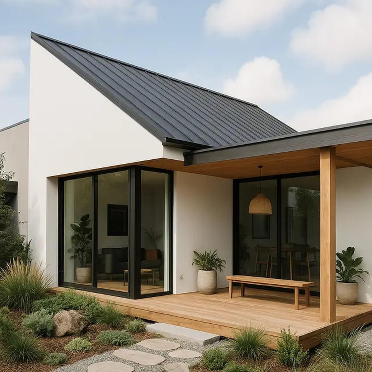 5 Model Rumah Atap Miring ke Belakang, Cocok untuk Inspirasi di 2025