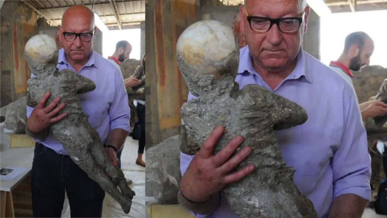 Jenazah Keluarga di Tumpukan Abu Pompeii