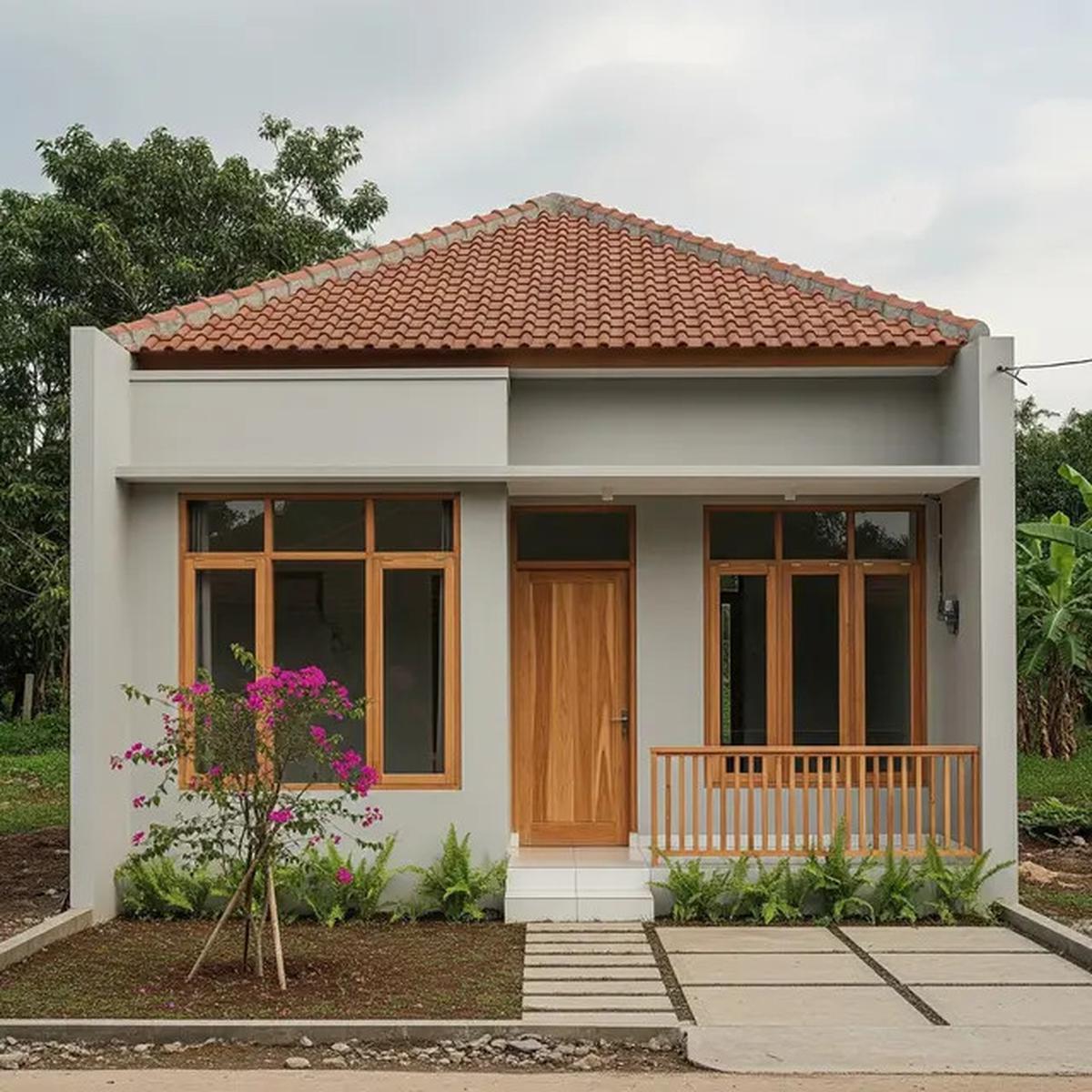 9 Desain Rumah Sederhana 1 Lantai di Lahan Terbatas Budget 100 Juta, Hunian Nyaman