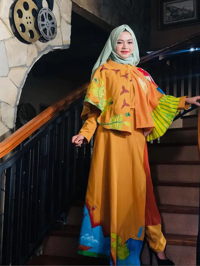 6 Gaya Rara LIDA dalam Balutan Hijab, Makin Memesona