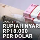 Rupiah Nyaris 18.000 per Dolar AS