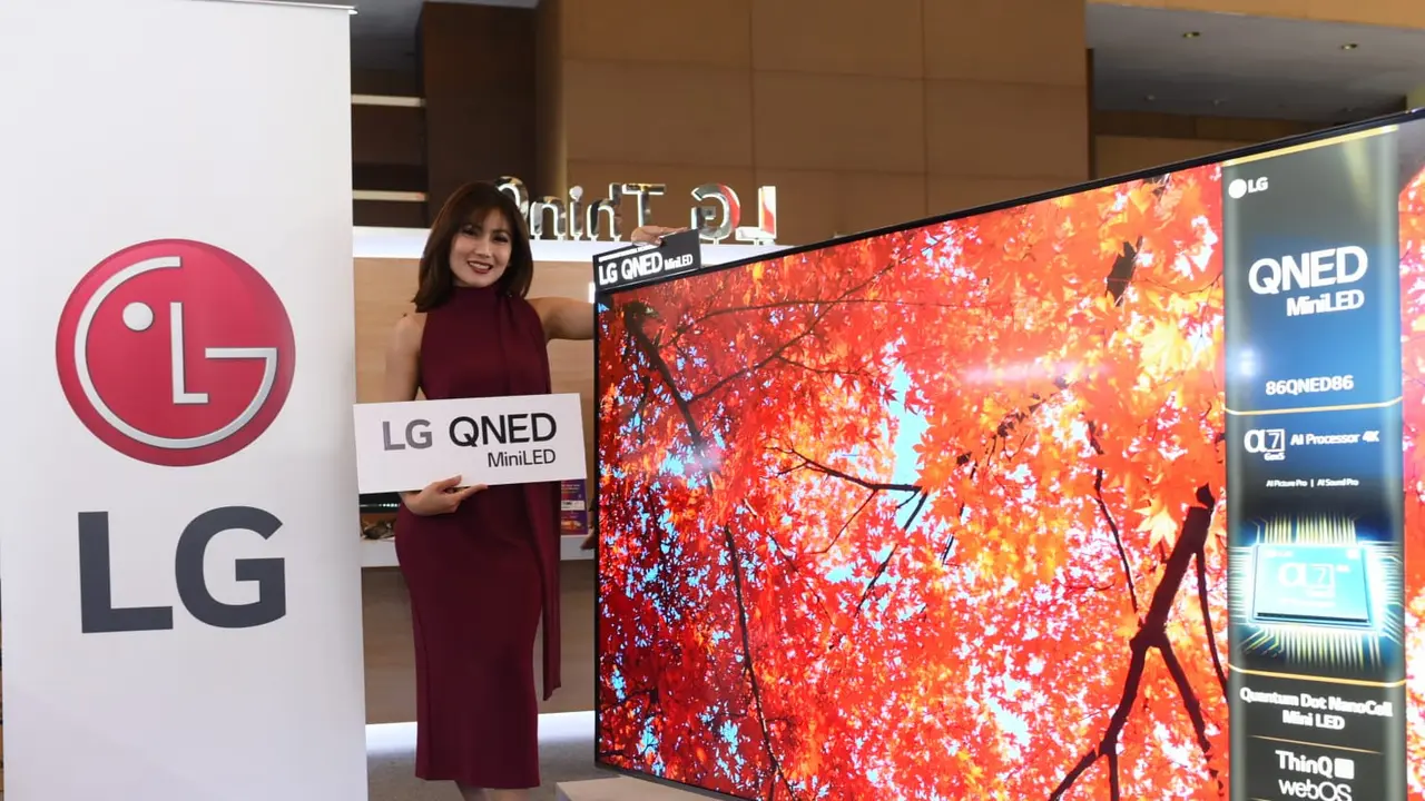 Smart TV LG QNED Mini LED 86 Inci. Dok: LG Electronics Indonesia