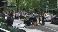 Pria Tabrakkan Mobil ke Pejalan Kaki di Melbourne, 3 Orang Tewas