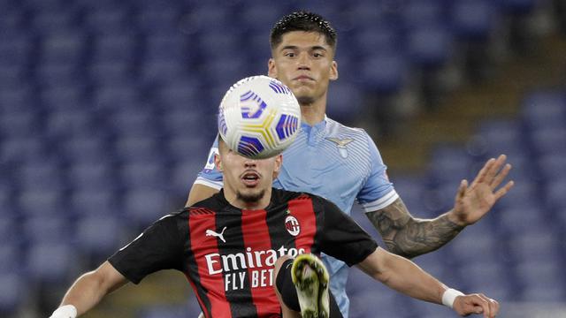 FOTO: Libas AC Milan 3-0, Lazio Jaga Peluang Berlaga di Liga Champions - Ismael Bennacer; Joaquin Correa