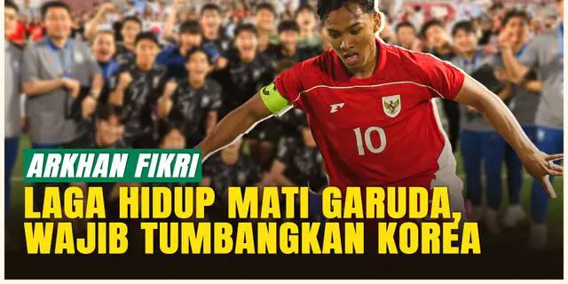 VIDEO: Pernah Kalahkan Korea, Arkhan Fikri Yakin Garuda Muda Ulangi Sejarah di Sidoarjo!