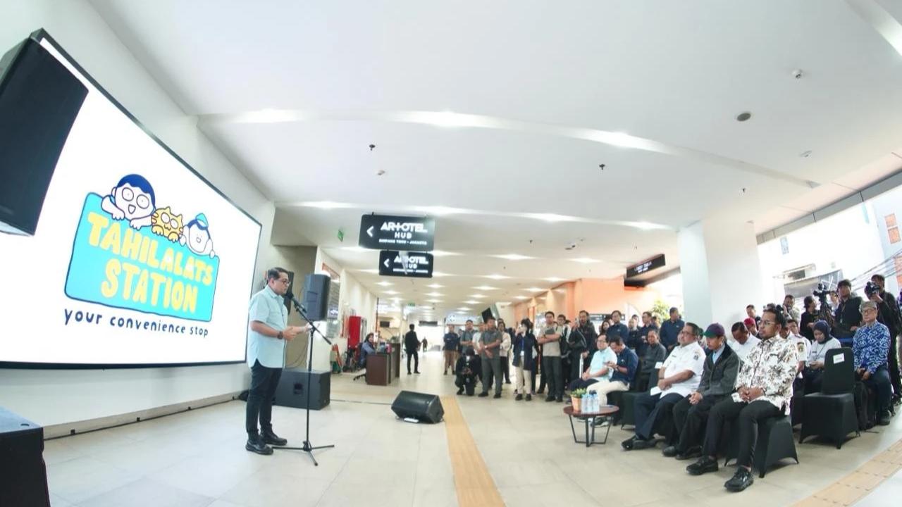 Grand Opening Placemaking Tahilalats Station 2026 di Terowongan Kendal, Stasiun MRT Dukuh Atas, Jakarta.