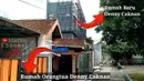 Rumah tersebut dibangun tiga lantai dengan konsep modern.  [YouTube/MasDon Channel]