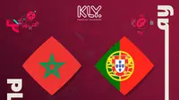 Piala Dunia 2022 - Maroko Vs Portugal (Bola.com/Adreanus Titus)