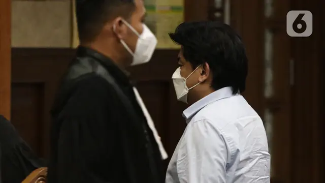 FOTO: Terdakwa Kasus Asabri Heru Hidayat Lolos dari Tuntutan Hukuman Mati