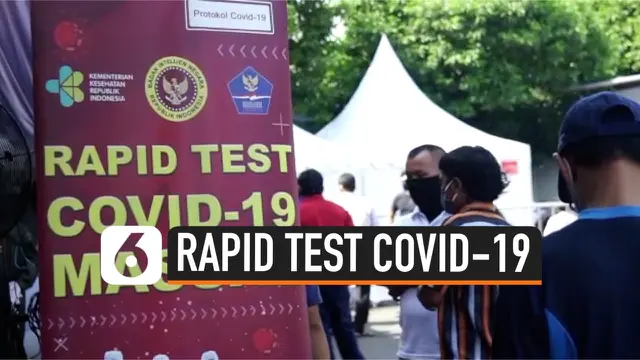 VIDEO: Depok Gelar Rapid Test Covid-19 Massal