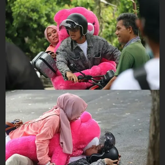 Main Miniseri Bareng, Ini 6 Potret Keseruan Lesty Kejora dan Rizky Billar saat Syuting