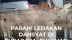Ledakan keras mengguncang kompleks Ruko San Antonio, Pakuwon City, Mulyorejo, Surabaya, Selasa pagi. Puluhan bangunan terdampak, mulai dari kaca pecah hingga bagian bangunan retak. Sejumlah kendaraan di sekitar lokasi juga dilaporkan mengalami kerusakan.

Seorang saksi mata bernama Dito mengaku m...
