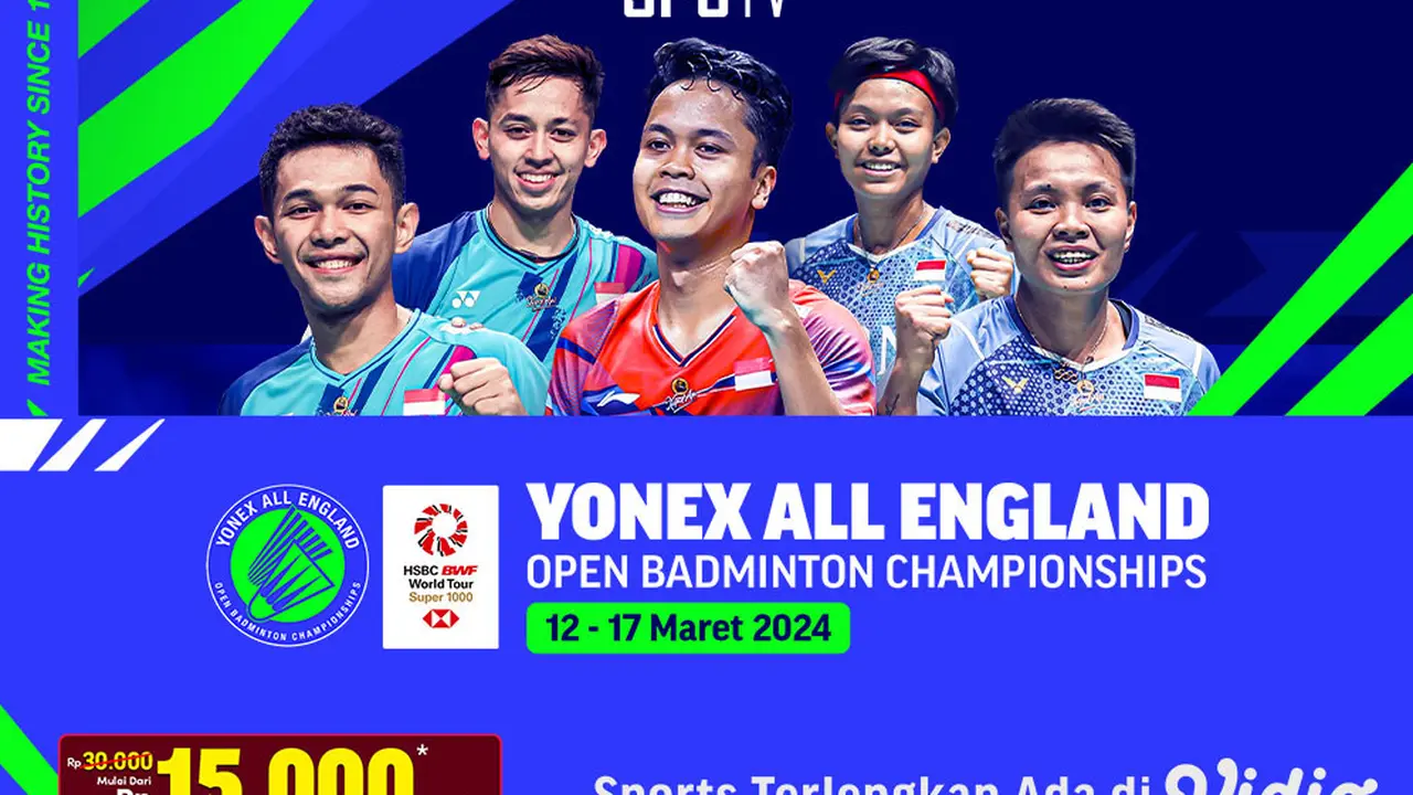 Jadwal All England 2024