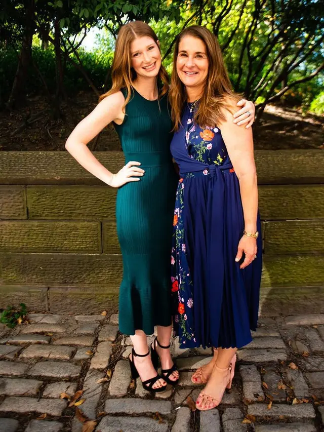 Melinda Gates dan putrinya, Jennifer Katherine Gates. (Instagram/ jenniferkgates)