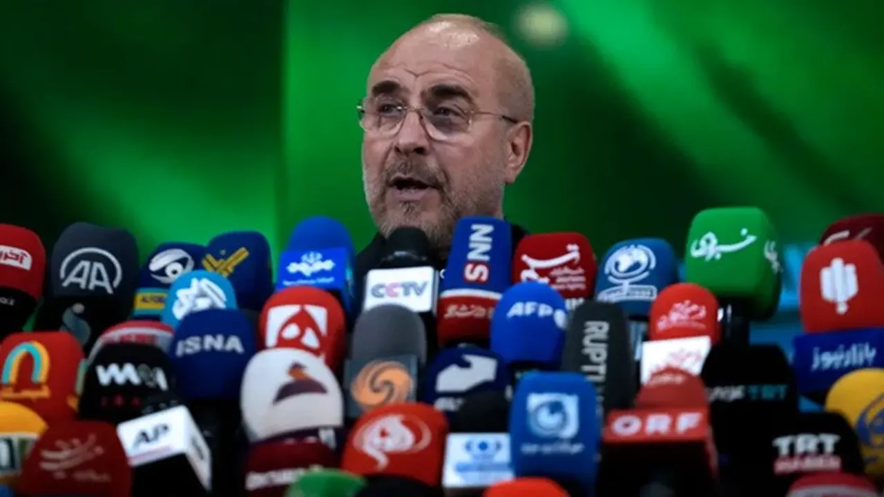 Ketua Parlemen Iran Mohammad Bagher Qalibaf.