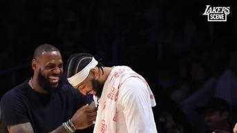 LeBron James dan Anthony Davis Absen Saat Lakers Tumbang dari Raptors