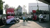 Bogor Ride with Motul x NSA Autoparts Diikuti Ratusan Skutik Modifikasi, Begini Keseruannya