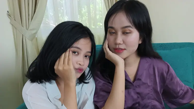 Mayang dan Chika, adik mendiang Vannesa Angel (ist)