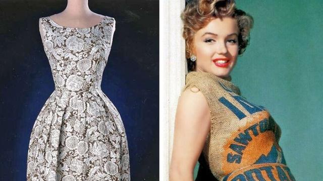 Gaun dari karung goni