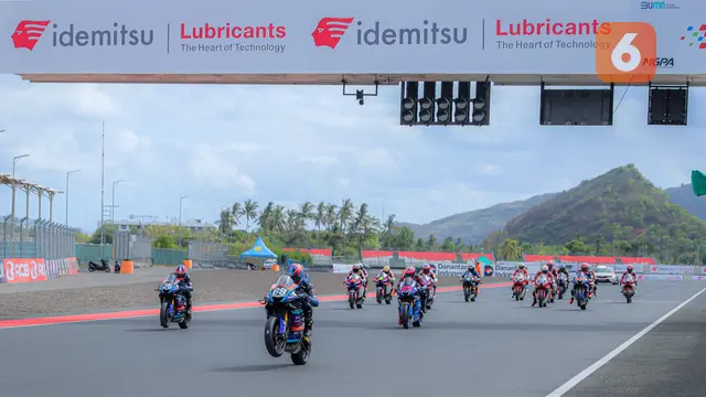 Foto: Yamaha Racing Indonesia Dominasi Podium SS600 ARRC Mandalika 2025