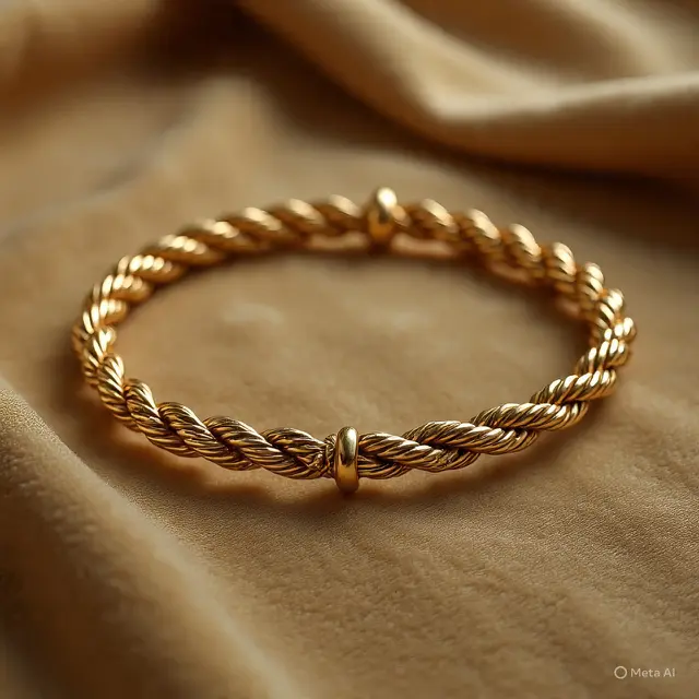 Model Gelang Emas Lilit Terbaru