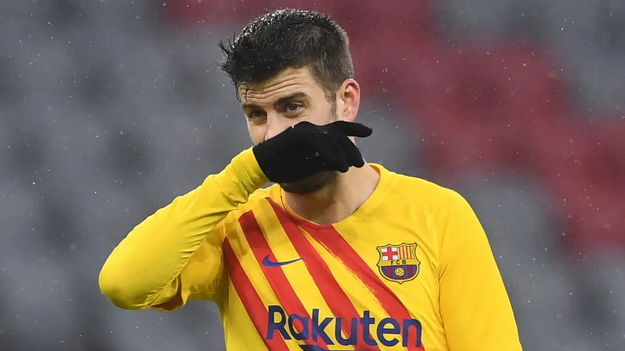 Foto: Ekspresi Muram Skuad Barcelona usai Dikalahkan Bayern Munchen dan Terjun ke Liga Malam Jumat