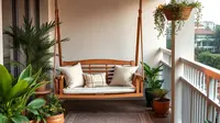6 Ide Dekorasi Balkon Rumah, Ciptakan Ruang Santai dan Fungsional