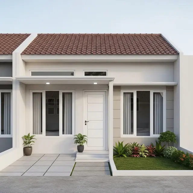 Desain Rumah Sederhana 50 Juta Tapi Tetap Nyaman untuk 4 Orang