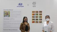 PT Hyundai Motors Indonesia (HMID) berkolaborasi dengan seniman lokal kelas dunia asal Yogyakarta, Erica Hestu Wahyuni (ist)