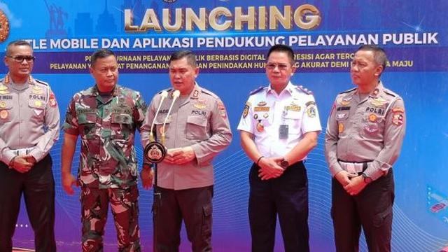 Kapolda Metro Jaya Irjen Fadil Imran di peluncuran ETLE Mobile. ©2022 Merdeka.com