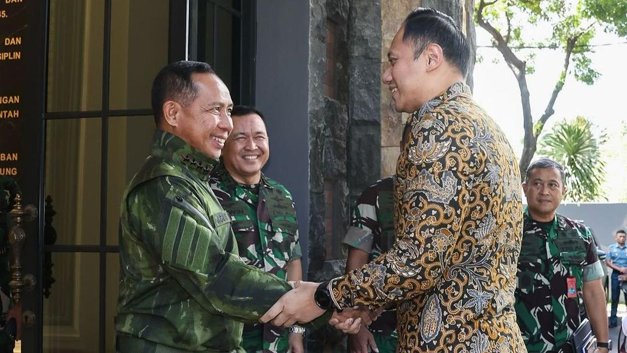 AHY Temui Panglima TNI