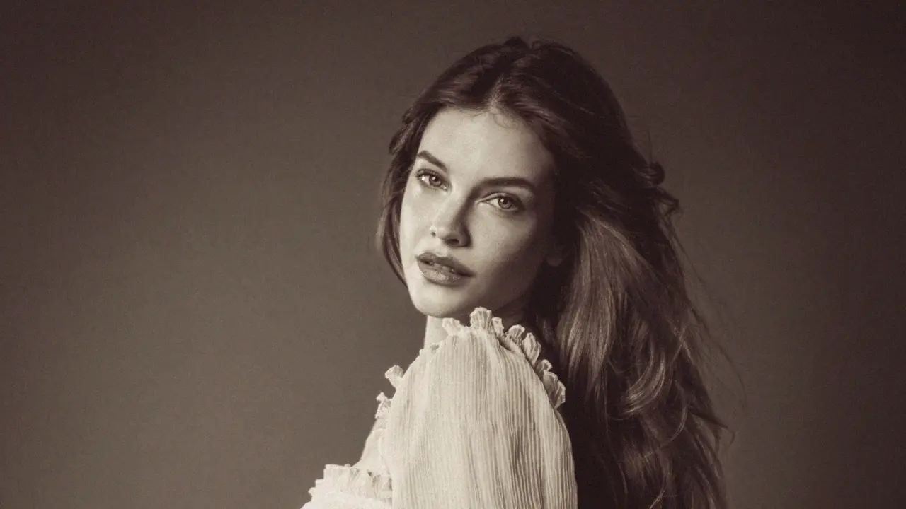 Barbara Palvin Pamer Baby Bump Lewat Lingerie Vintage Victoria's Secret