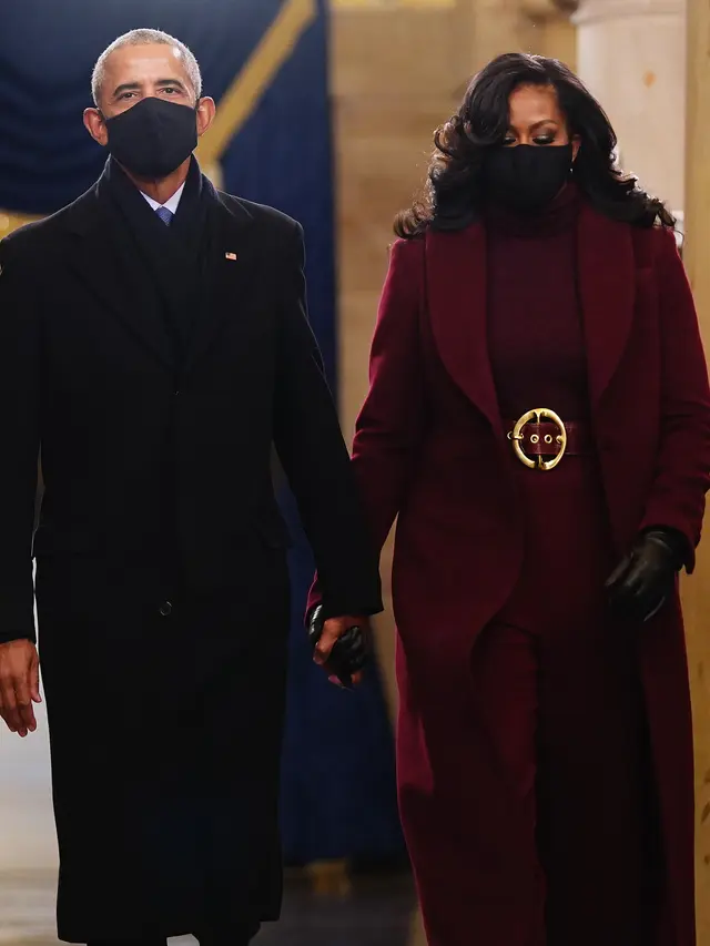 Parade Busana Wanita di Pelantikan Presiden AS, dari Jill Biden sampai Michelle Obama