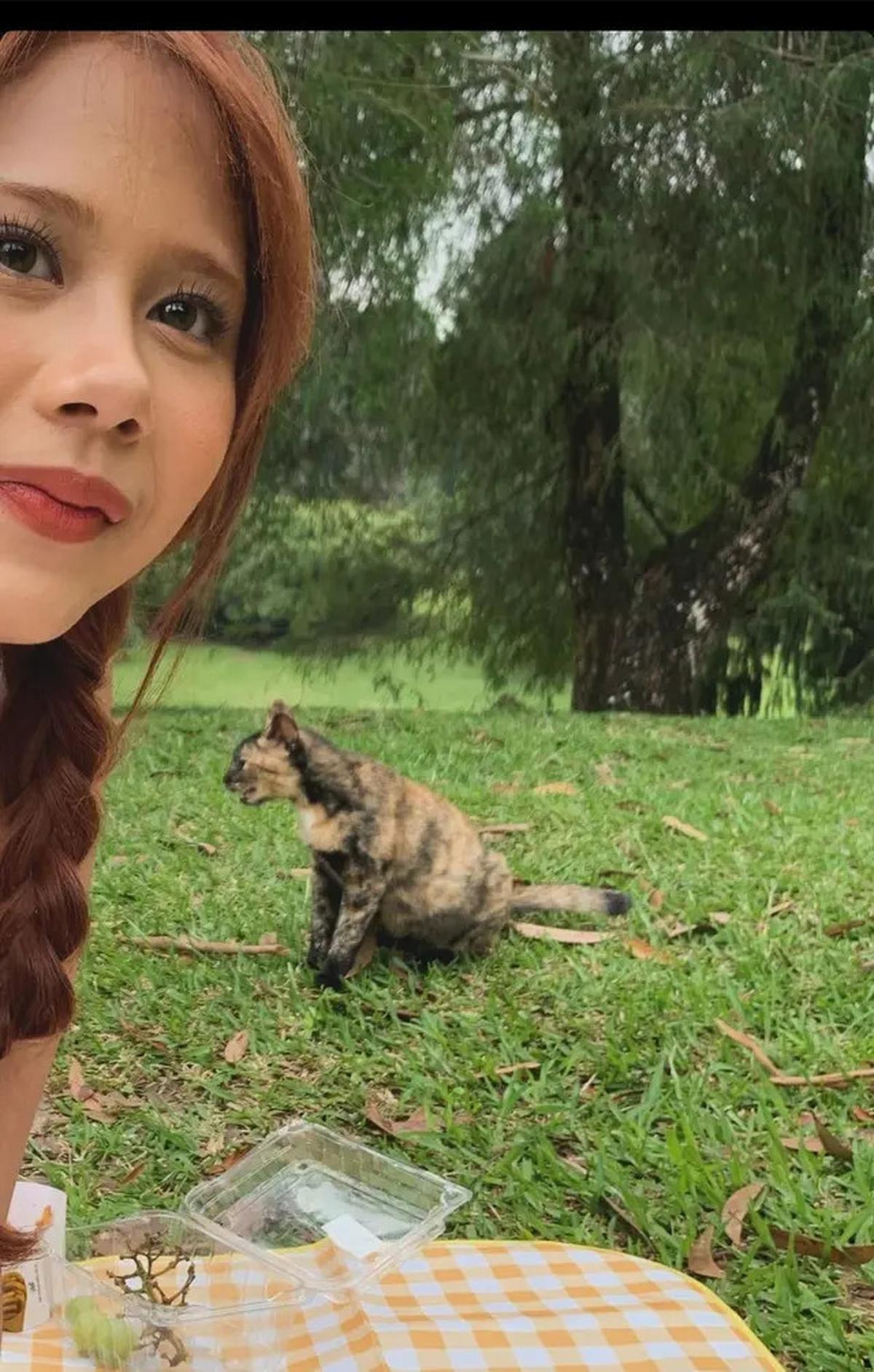 7 Potret Nadin Amizah Dilamar Faishal Tanjung di Taman, Romantis Pamer Cincin