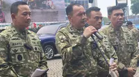 Kepala Pusat Penerangan (Kapuspen) TNI Mayjen TNI Freddy Ardianzah di Monas, Jakarta. (Foto: Merdeka.com/Nur Habibie).