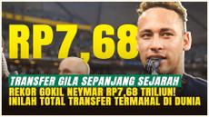 5 Pemain dengan Total Transfer Termahal di Dunia, Neymar Pecahkan Rekor Gila Rp7,68 Triliun