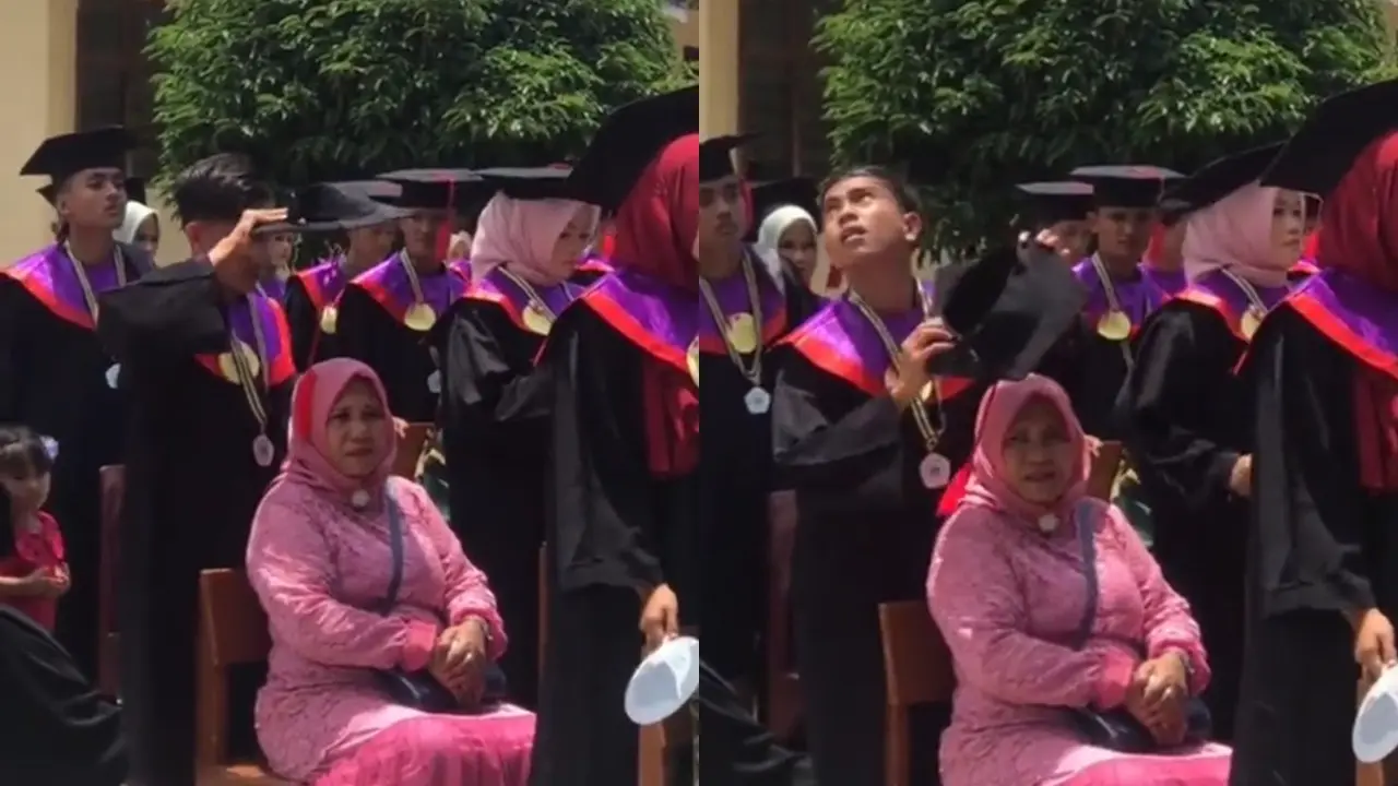 Wisudawan Viral