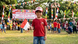 Anti Silau dan Tetap Stylish, Intip Rekomendasi Topi Anak Kekinian untuk Lomba 17-an