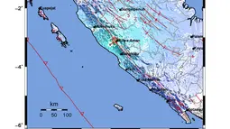 Gempa Magnitudo 5,2 Guncang Bengkulu