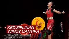 Berita video Windy Cantika Aisah mengungkapkan kedisiplinan yang diterapkan untuknya sehingga ia bisa mempersembahkan medali pertama Indonesia di Olimpiade Tokyo 2020.