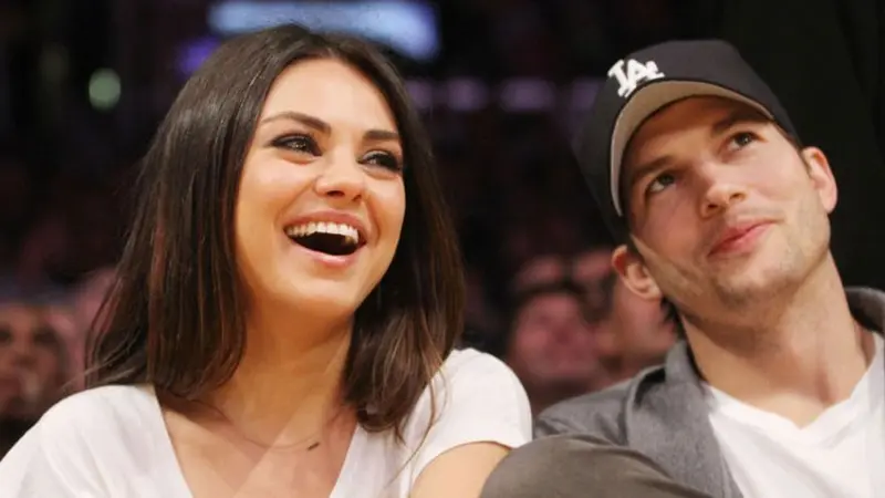 Ashton Kutcher dan Mila Kunis