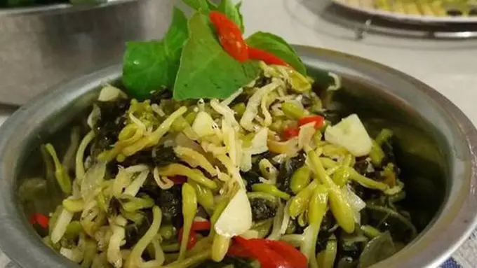 Tumis kembang pepaya./Copyright cookpad.com/Risna Yuni