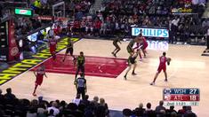 Berita video game recap NBA 2017-2018 antara Washington Wizards melawan Atalanta Hawks dengan skor 129-104.