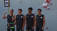 Indonesia kembali mendominasi pada nomor speed world record pada kejuaraan panjat tebing Asian Championship 2019 (dok: FPTI)