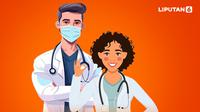 Banner Infografis Muncul Wacana Naturalisasi Dokter Asing di Indonesia. (Liputan6.com/Gotri/Abdillah)